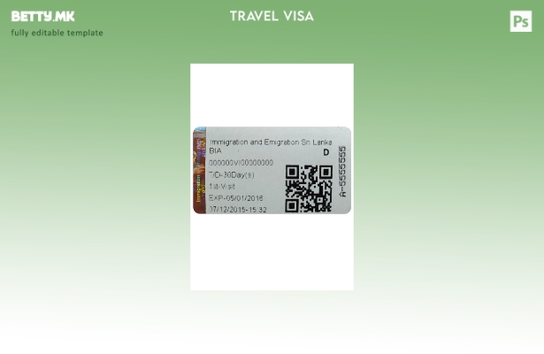 Модерен стил Шаблон за имиграција и емиграција во Шри Ланка